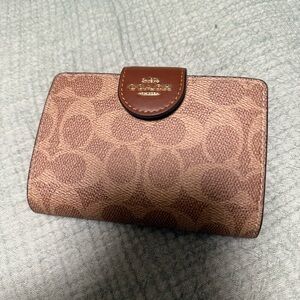 Coach Brown Signature Wallet